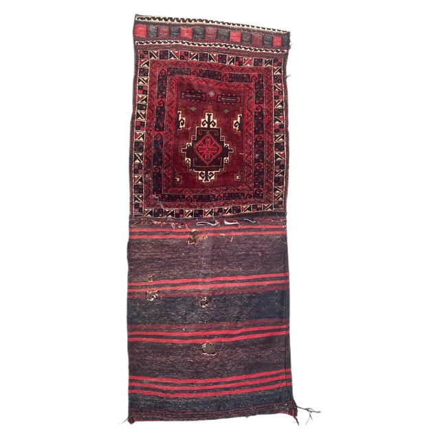 Distressed Khorjin Rug For Sale