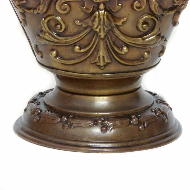 Victorian Brass Coal Scuttle from Benham & Froud For Sale - Image 4 of 16