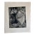 Annette Robyns Signed Original Etching Midcentury Modern Art Print For Sale