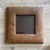 Vintage handwoven rattan photo frame made in the Philippines. The square frame features a richly textured woven natural...