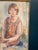 Ingjerd Pettersen Hagh, Marianne, 1968, Oil on Panel, Framed For Sale - Image 6 of 18