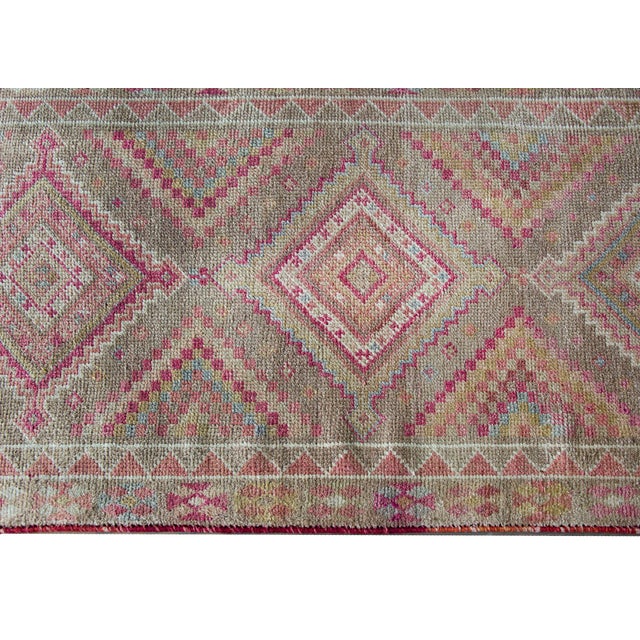 Mid-20th Century Turkish Konya Runner For Sale In Chicago - Image 6 of 12
