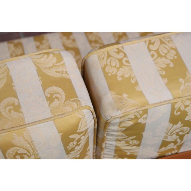 Vintage Italian Modern Walnut Divan Sofa Bed Attributed to Paolo Buffa For Sale - Image 18 of 18