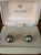Mid-Century Modern Mid Century Jade and 14k Filigree-Caged Ball Drop Earrings For Sale - Image 3 of 3