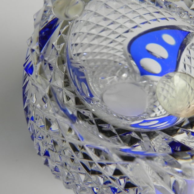 Number 136-180 Vase by Xavier Crespo for Val Saint Lambert, 1990s For Sale - Image 10 of 16