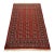Bokhara Rug 4’1” X 6’4” Red Wool Tribal Hand-Knotted Oriental Carpet For Sale