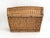 1960s French Wicker Market Basket 19" X 28" For Sale - Image 9 of 9