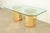 Thomasville Modern Art Deco Brass and Glass Double Pedestal Dining Table, Circa 1980s For Sale - Image 11 of 11