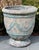 Pair Anduze-Form Planters, Festoon Relief, Glazed Terracotta For Sale - Image 10 of 16