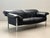 Black 3-Seater Sofa by Pierluigi Cerri for Poltrona Frau, Italy, 1990s For Sale - Image 3 of 15