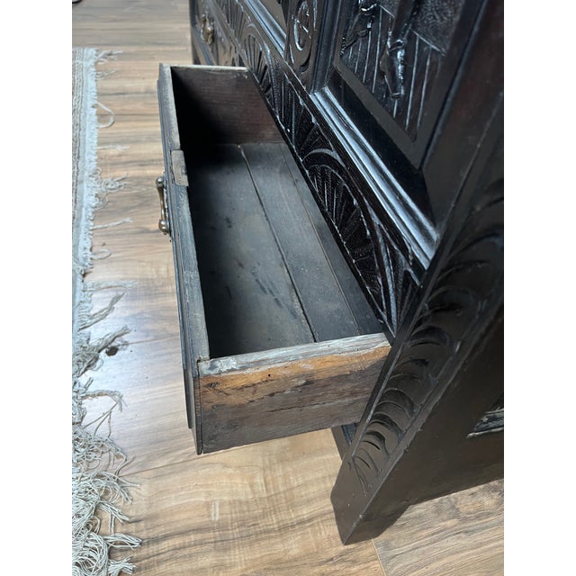 Antique 18th Century Charles II Style Mule Chest Maybe Irish or Scottish For Sale - Image 14 of 16