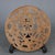 Chinese Chinese Vintage Jade Plate Hand Hollow Carved Double Happies Pattern Xiuyu Jade Plate For Sale - Image 3 of 5