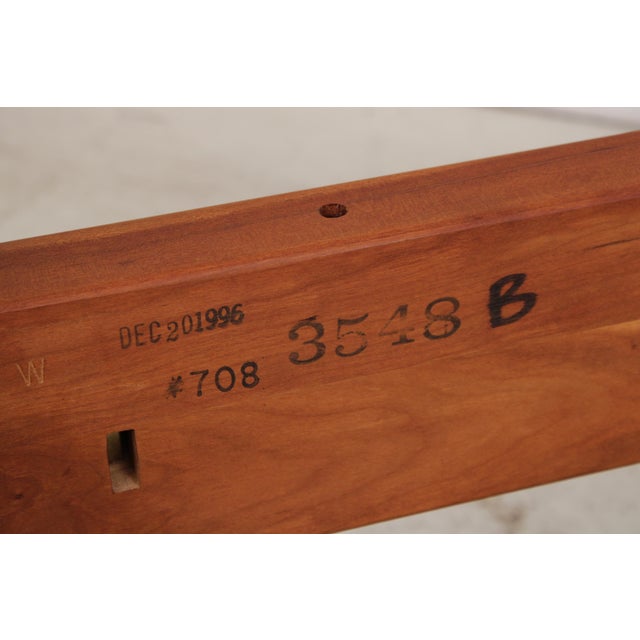 Stickley Cherry Pencil Post Queen Size Bed For Sale - Image 18 of 18