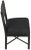 Black NOIR Lobos Chair, Charcoal Black For Sale - Image 8 of 10