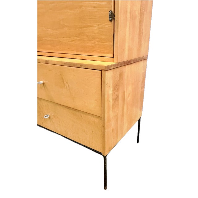 Vintage Mid-Century Modern Secretary Desk For Sale - Image 11 of 17