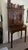 Brown 1990s Gothic Old World Rustic Secretary Bookcase For Sale - Image 8 of 9