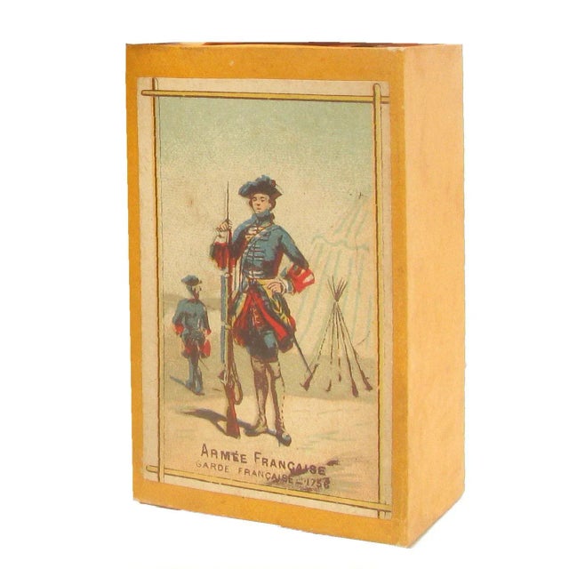 19thC. French Military Motif Boxes, Set of 4 For Sale In Tulsa - Image 6 of 12