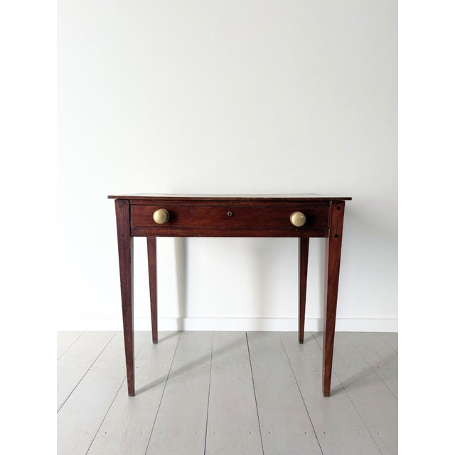 British Georgian Inlaid Hall Table, 1800s For Sale - Image 14 of 14