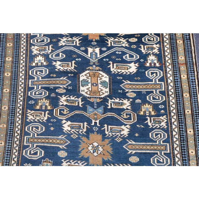 Antique Shirvan Perpedil Rug 3'2'' x 4' For Sale - Image 10 of 11