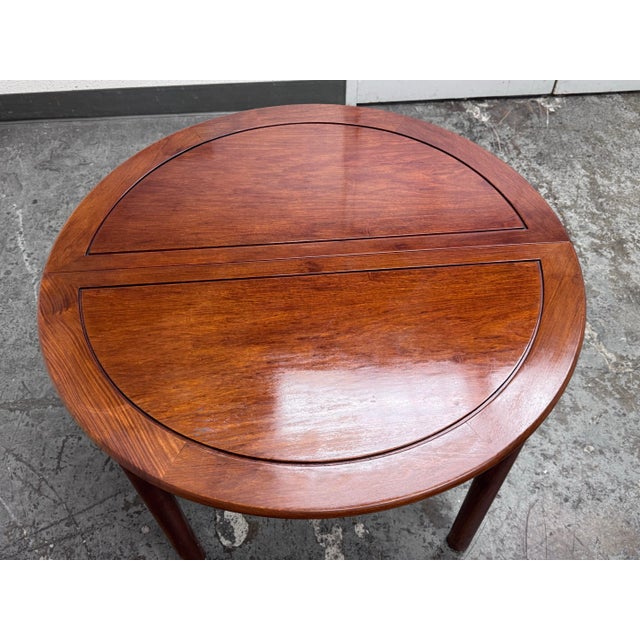 Late 20th Century Vintage Rosewood Extension Dining Table For Sale - Image 5 of 12