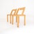 1970s Set of Wood & Viennese Straw Chairs attributed to RB Rossana, Italy, 1970s For Sale - Image 5 of 18