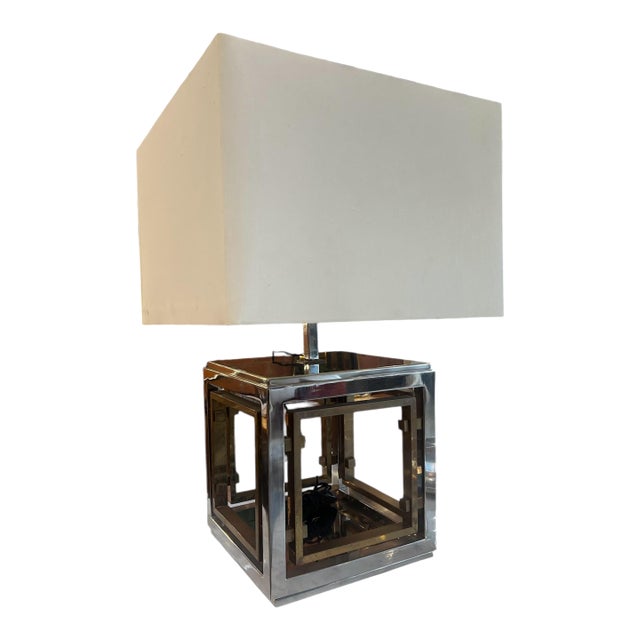 Signed Romeo Rega Table Lamp 1970s For Sale