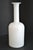 Blown Art Glass Gulv Vases in white Art Glass cased in white, designed by Otto Brauer and made by Holmegaard in Denmark....