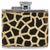 Vintage Metal and Fabric Liquor Flask with Leopard Motifs, 1970s For Sale - Image 6 of 6