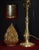 Metal William IV Brass Table Lamp with Flame Glass Shade from Palmer & Co., London, 1830s For Sale - Image 7 of 18