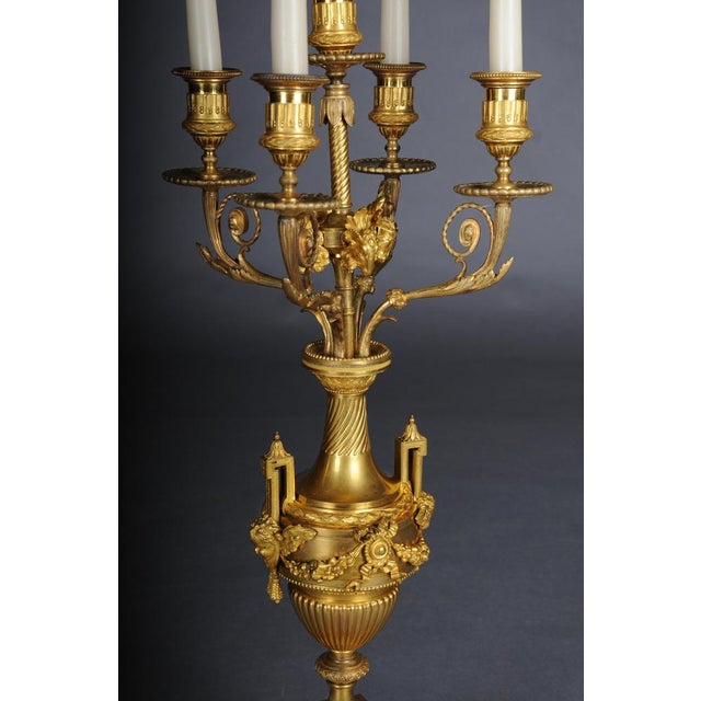 Antique French Empire Candleholder, 1810 For Sale - Image 17 of 18