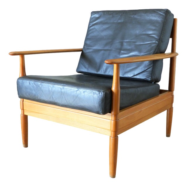 Mid-Century Armchair by Grete Jalk for France & Son, 1950s For Sale