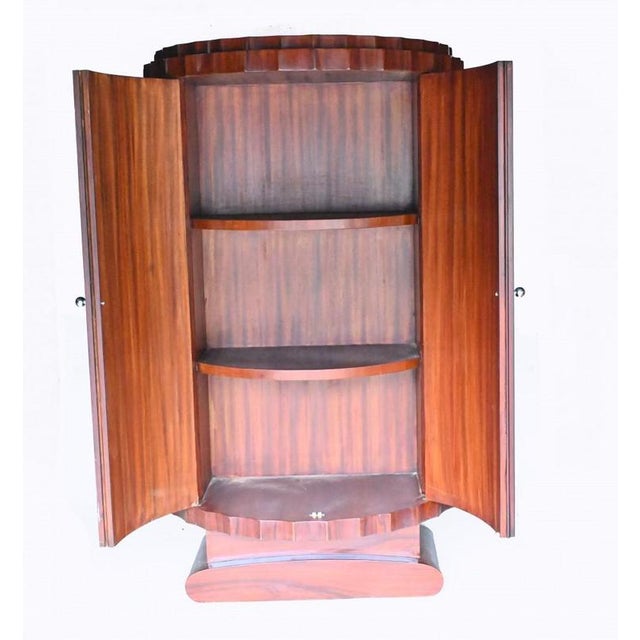 Art Deco Cabinet in Rosewood For Sale - Image 4 of 4