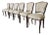 Antique Walnut Dining Chairs in Louis XV Style With Hand-Carved Frames - Set of 6 For Sale