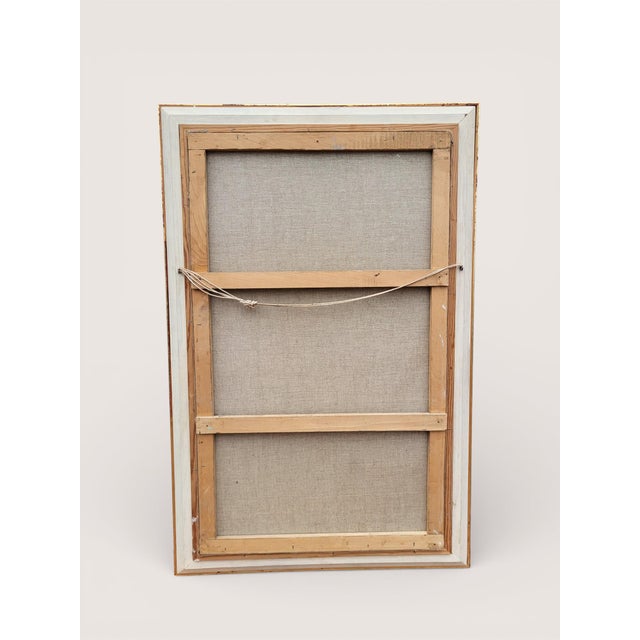 Fernand Rolland, Bouquet of Dahlias, 1961, Oil on Canvas, Framed For Sale - Image 4 of 9