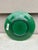 English Green Majolica Geranium Plate, Circa 1880 For Sale - Image 4 of 4