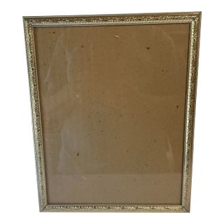 Vintage Brass Picture Frame For Sale