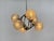 Space Age Brass Ceiling Lamp by Richard Essig, 1970s For Sale - Image 4 of 18