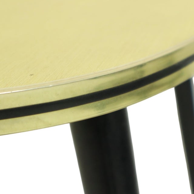 Vintage Rockabilly Plant Table with Conical Legs, 1950s For Sale - Image 10 of 15