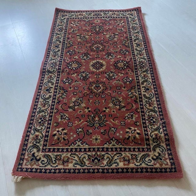 Vintage Middle Eastern Rug, 1940s For Sale - Image 9 of 9