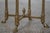 Metal Labarge Brass & Glass Pedestal Table Stand For Sale - Image 7 of 10