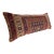 Handwoven Tribal Navy Blue Throw Rug Pillow Cover -16'' X 40'' For Sale
