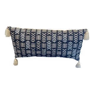 Black & White Lumbar Pillow For Sale
