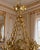 1970 French Artisan Louis XVI Gold Bronze Chandelier For Sale - Image 12 of 18