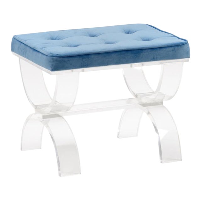Wildwood Harlow Bench - Velvet For Sale