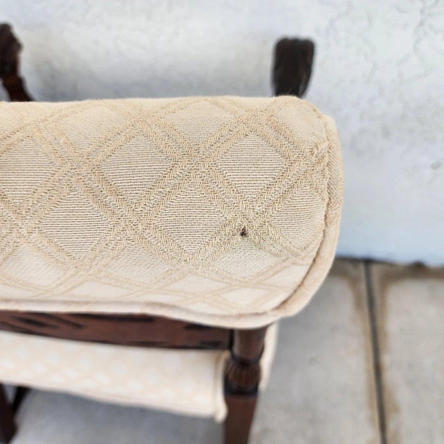 Chinoiserie Foo Dog Armchairs Pair Mid Century For Sale - Image 18 of 18