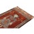 Rug & Kilim 1950s Vintage Tribal Runner in Rust, Orange and Gray Pictorials, Geometric For Sale - Image 4 of 6