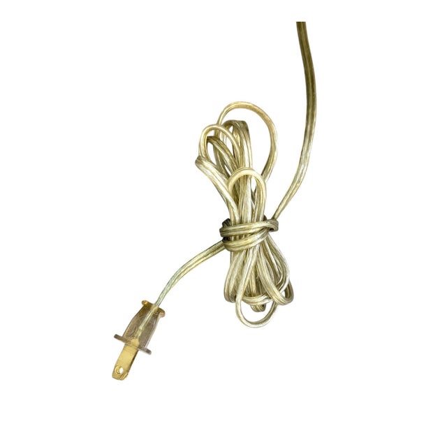Metal 1970s Mid-Century Modern Parzinger Style Brass Floor Lamp For Sale - Image 7 of 7
