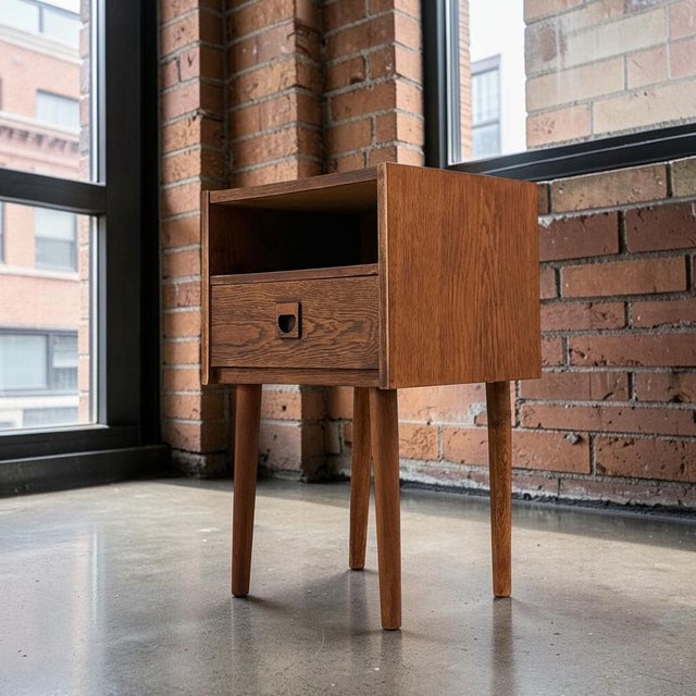 Wood Danish Nightstand in Teak from Brouer Møbelfabrik, 1960s For Sale - Image 7 of 10