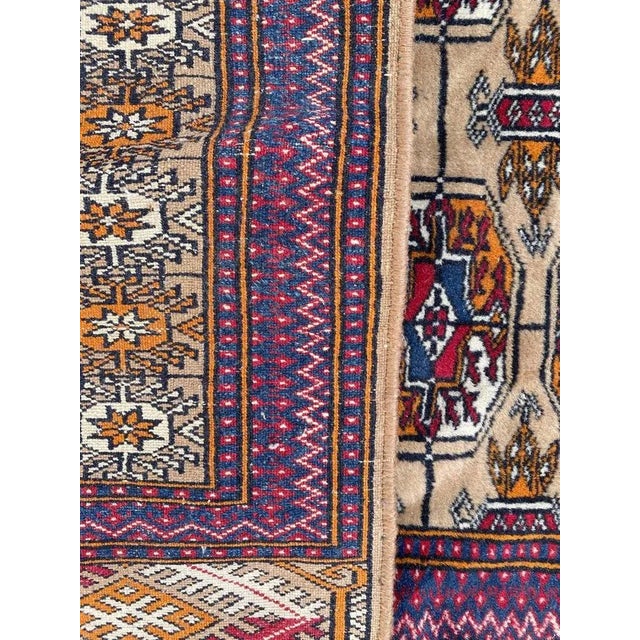 Vintage Afghan Boukhara Design Rug For Sale - Image 12 of 13
