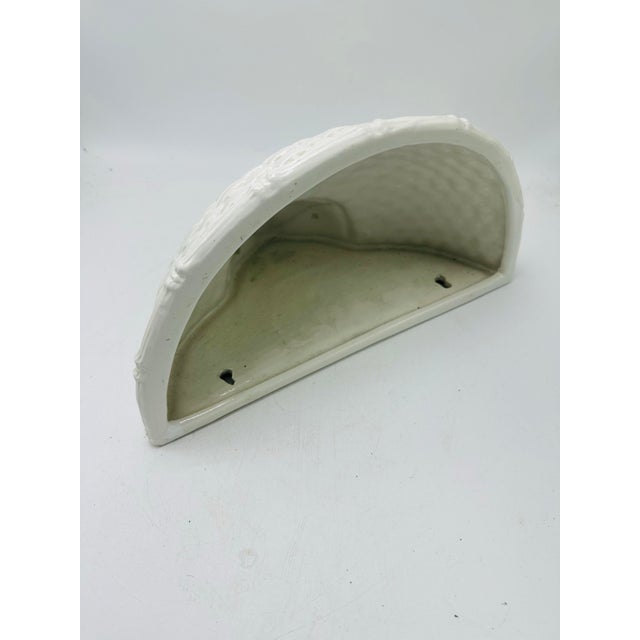 Vintage Ceramic Wall Pocket For Sale In Charleston - Image 6 of 6